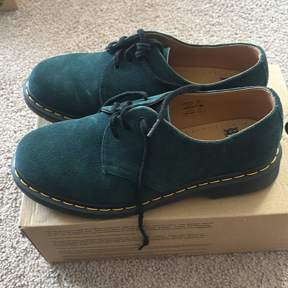 Dr Martens green suede 1461 - Picture 3 of 7